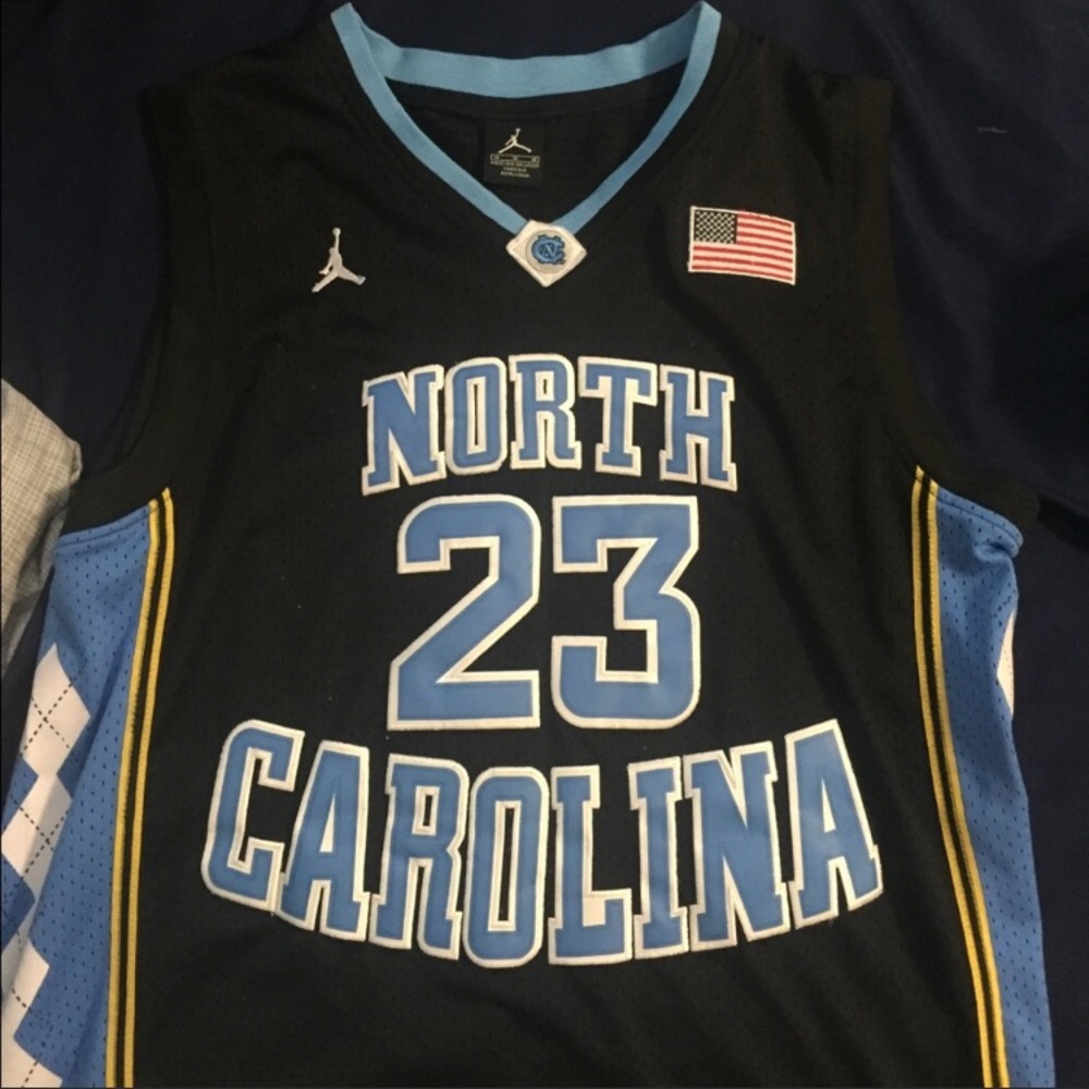 UNC Micheal Jordan Blackout Jersey